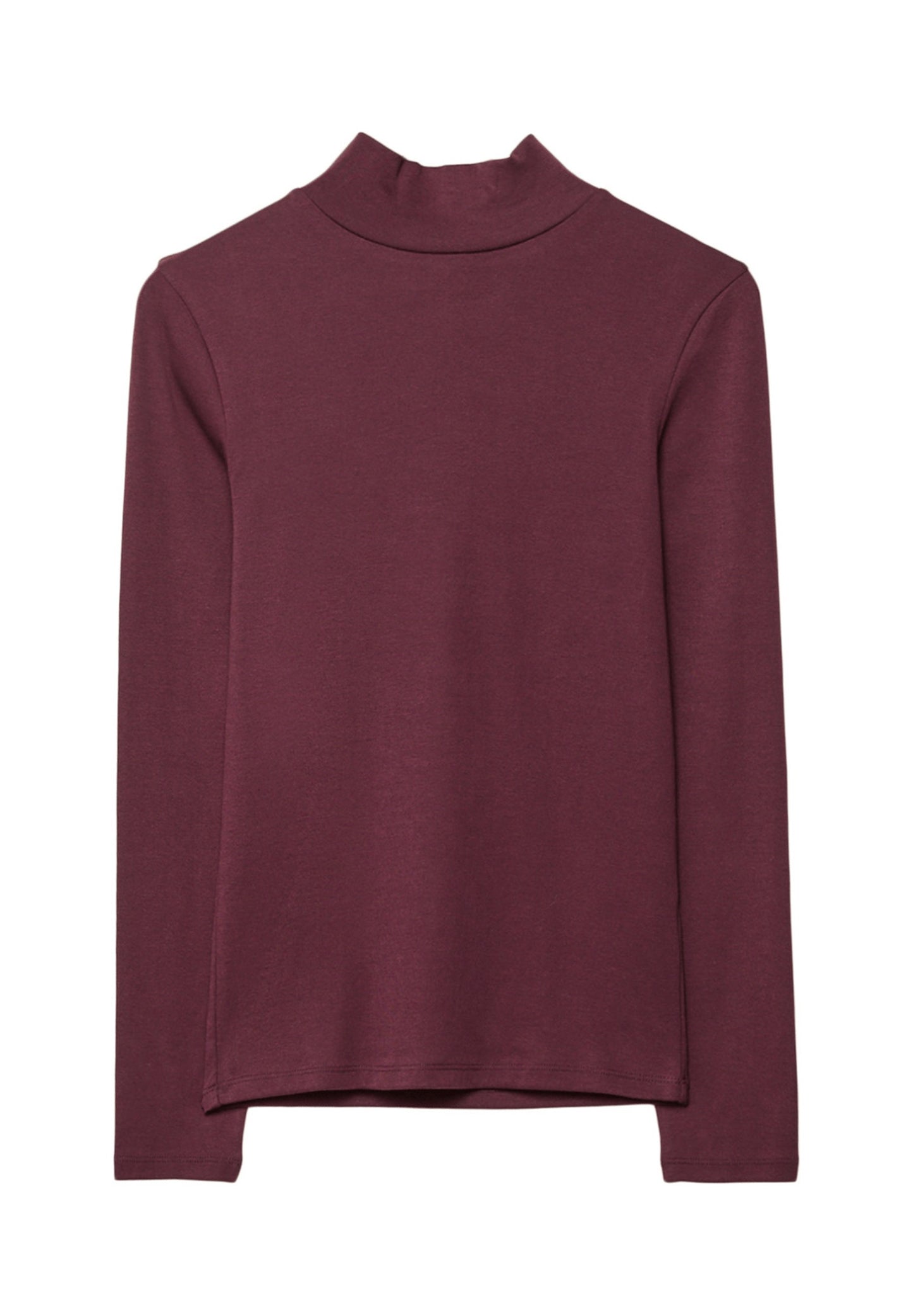 Stradivarius BASIC HIGH NECK - Long Sleeved Top - Green