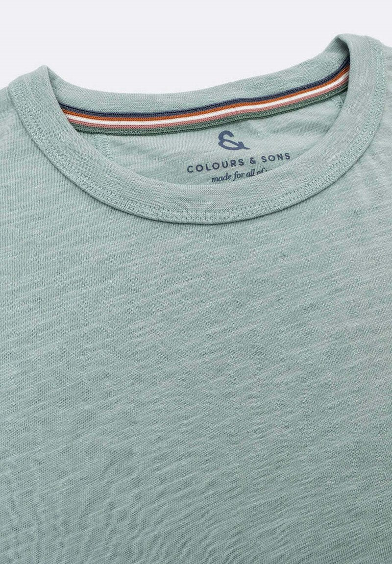  SLUB - T-Shirt Basic - Grün