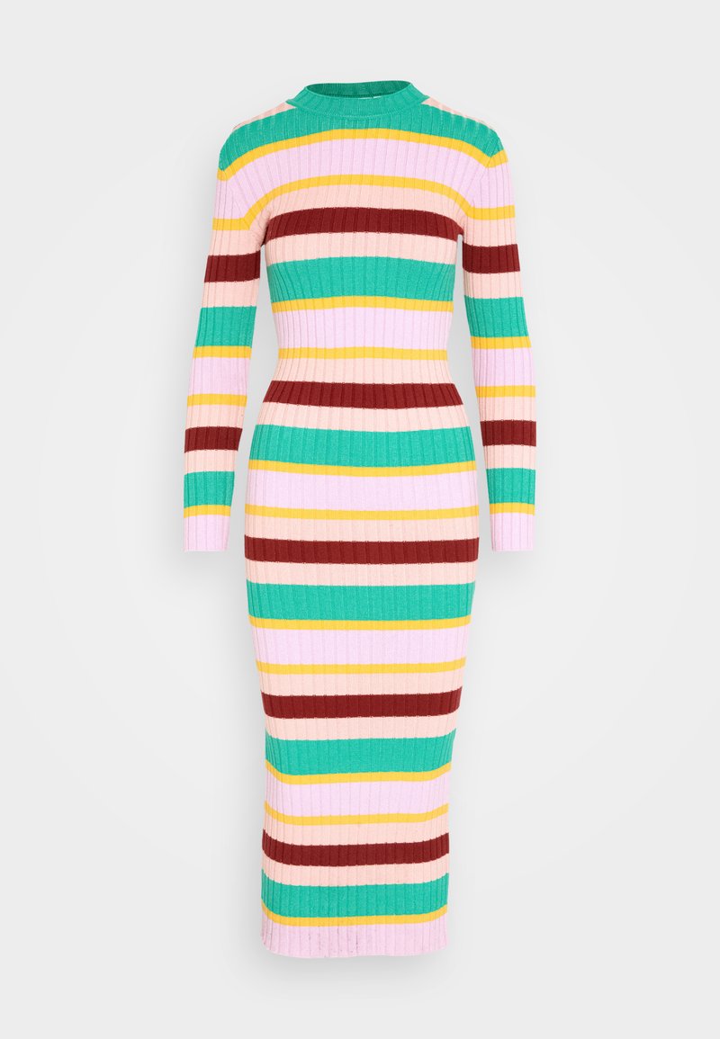  YASPEREGRINE DRESS - Strickkleid - Jelly Bean/multicolor