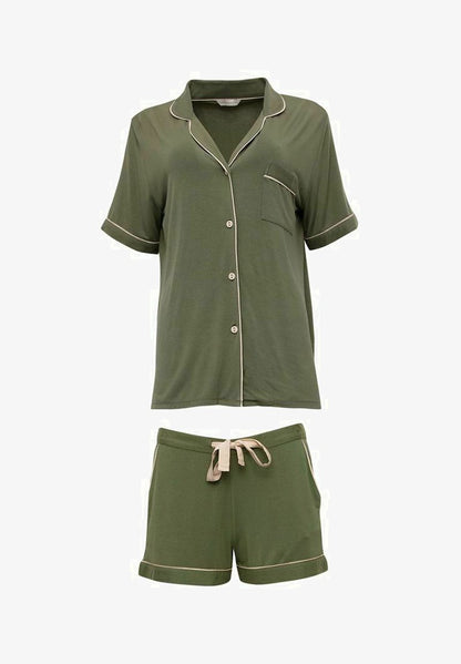 Cyberjammies SET SAVANNAH - Pyjama - Olive Green