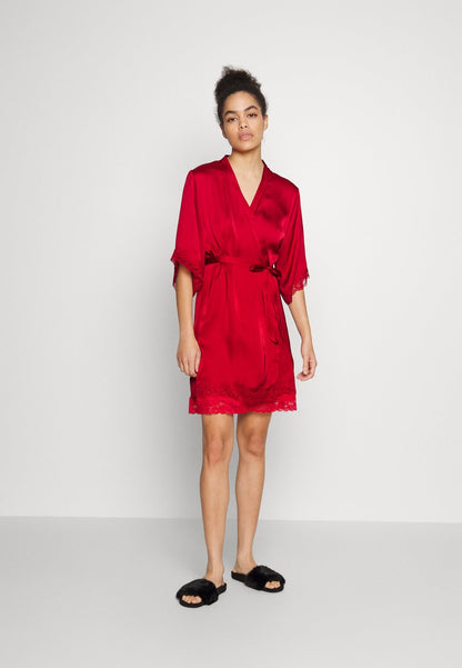 Anna Field Bademantel - Red