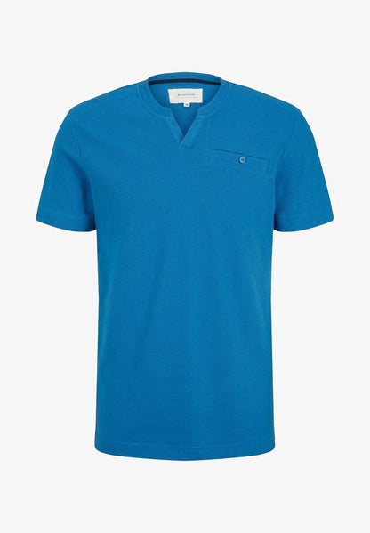 Tom Tailor T-Shirt Basic - Sky Captain Blue