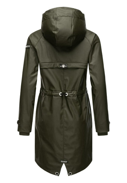 Navahoo RAINY FLOWER - Parka - Dark Olive