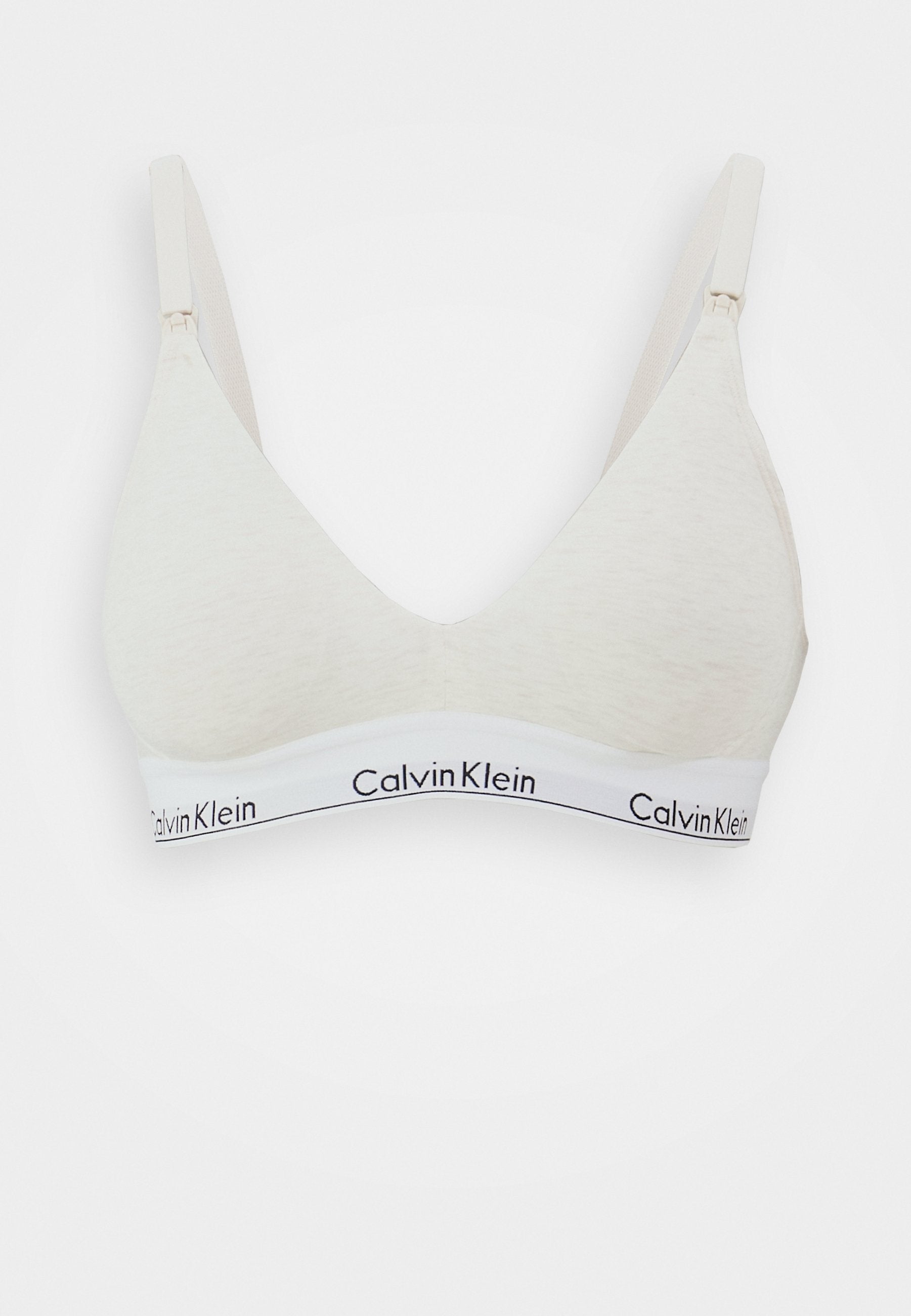 CALVIN KLEIN UNDERWEAR MATERNITY LIGHTLY LINED TRIANGLE ICON - Triangle Bra - Black