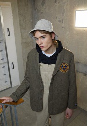  LVC FISHERMAN SMOCK HAND DRAWN CAMO GREE - Kurzmantel - Multi