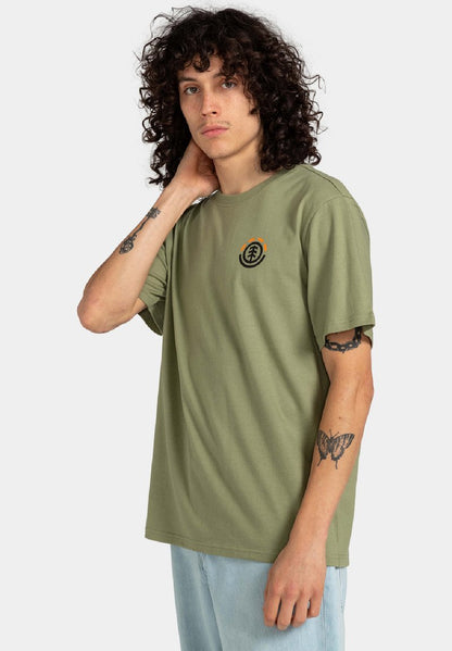 Element HILLS - T-Shirt Print - Oil Green