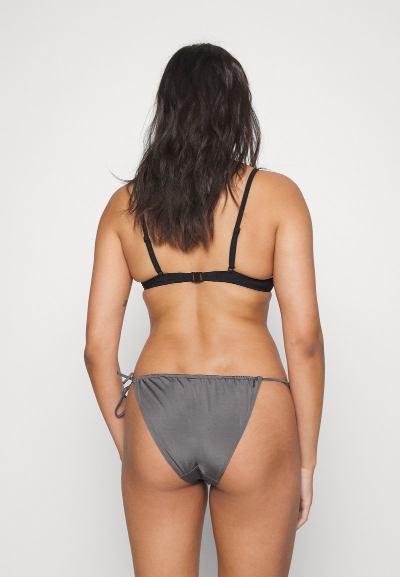 Monki Bikini-Hose - Dark Grey