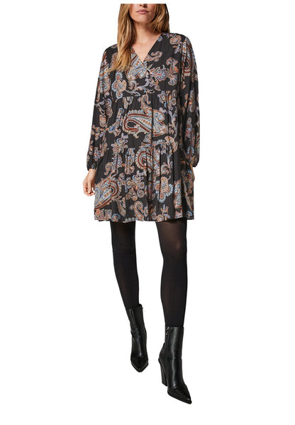 Comma Jerseykleid - Black Graphic