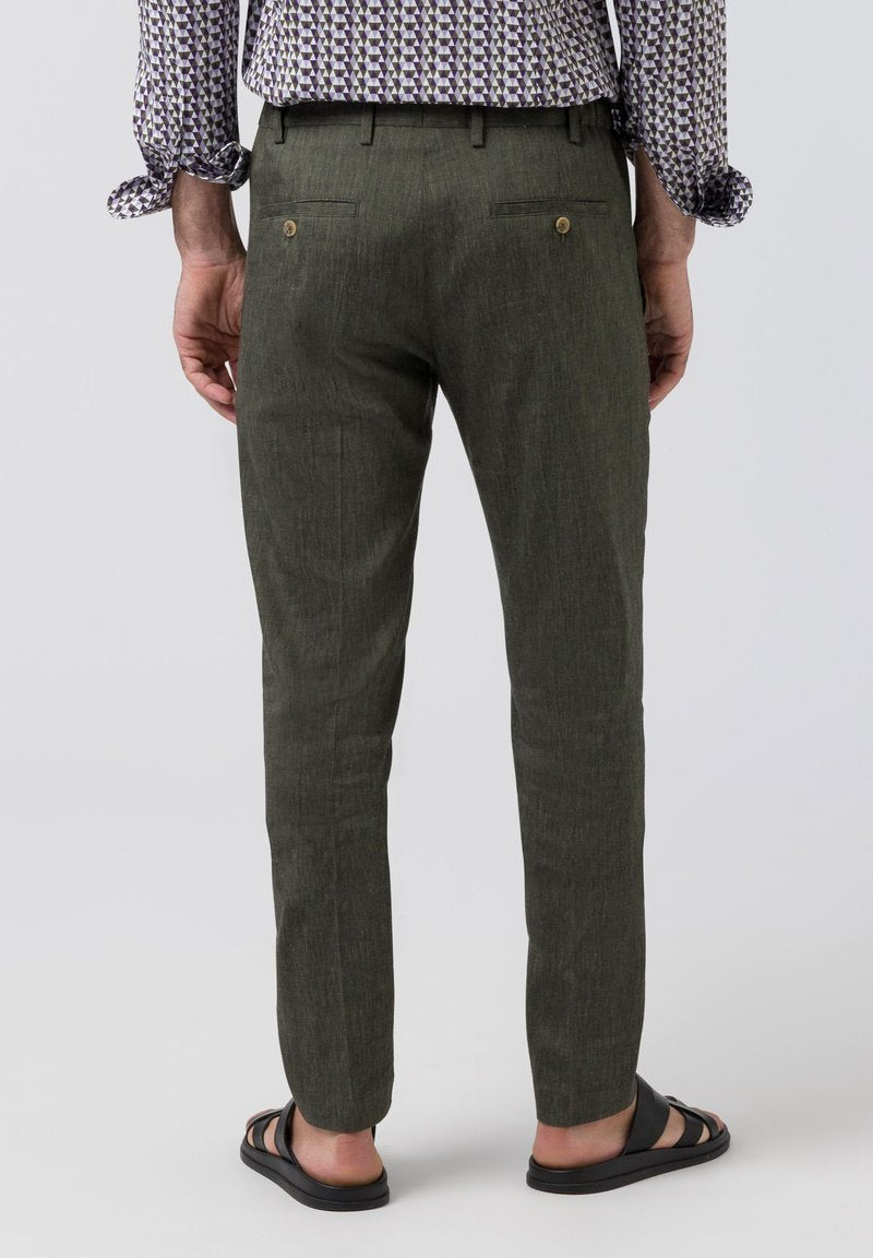 Pierre Cardin FUTUREFLEX PC-RICK-4 - Stoffhose - Kalamata