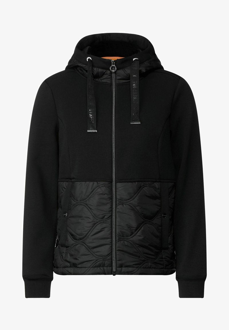 STREET ONE MATERIALMIX - Übergangsjacke - Schwarz