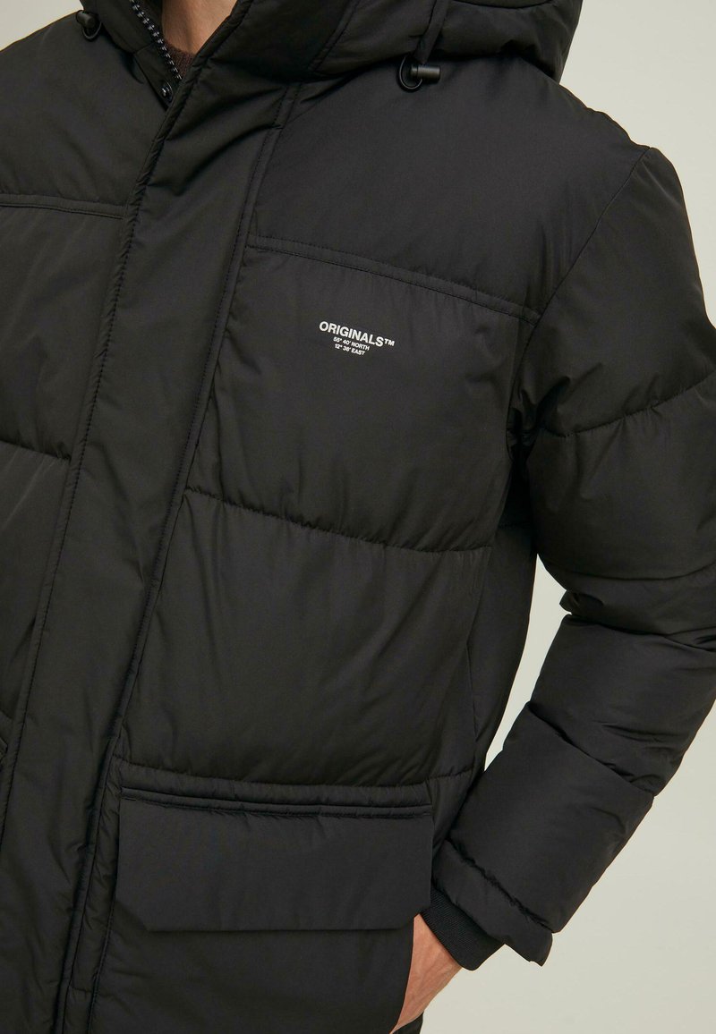 Jack & Jones SENCE PRAKTISCHER - Wintermantel - Black