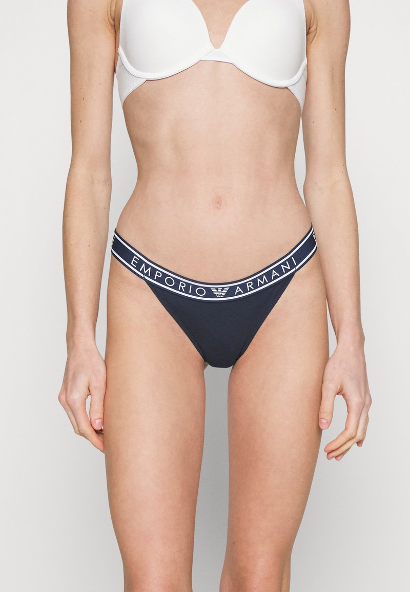 Emporio Armani THONG 2 PACK - String - Marine