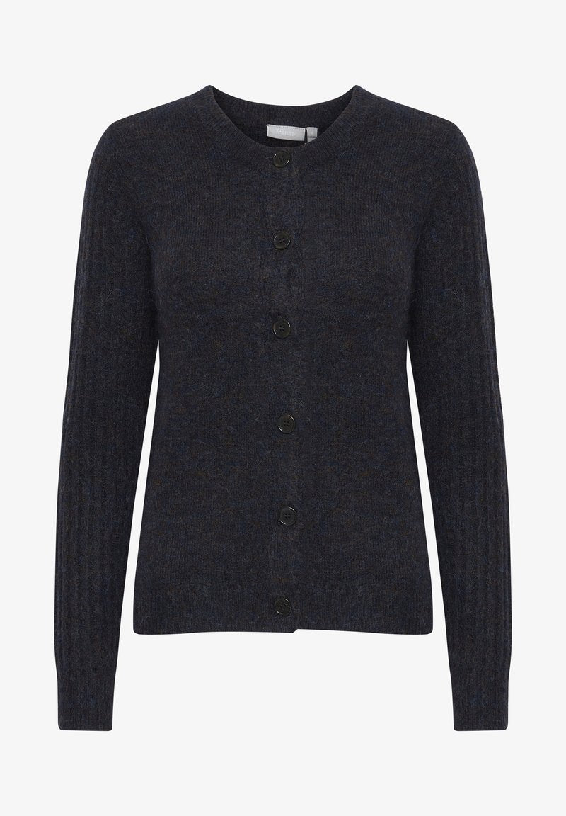 Fransa FRCESANDY 6 CARDIGAN - Strickjacke - Black