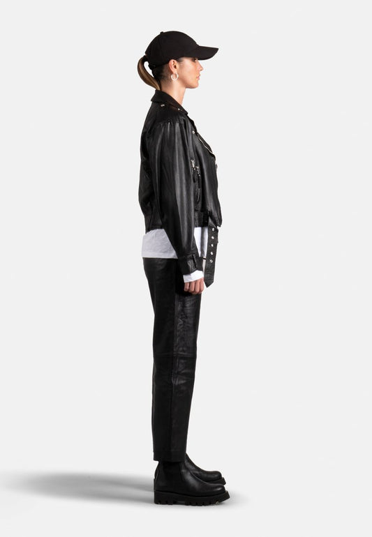  BEANGELINA - Lederjacke - Black