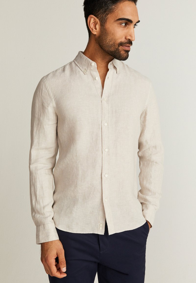  DANTE - Hemd - Beige Melange