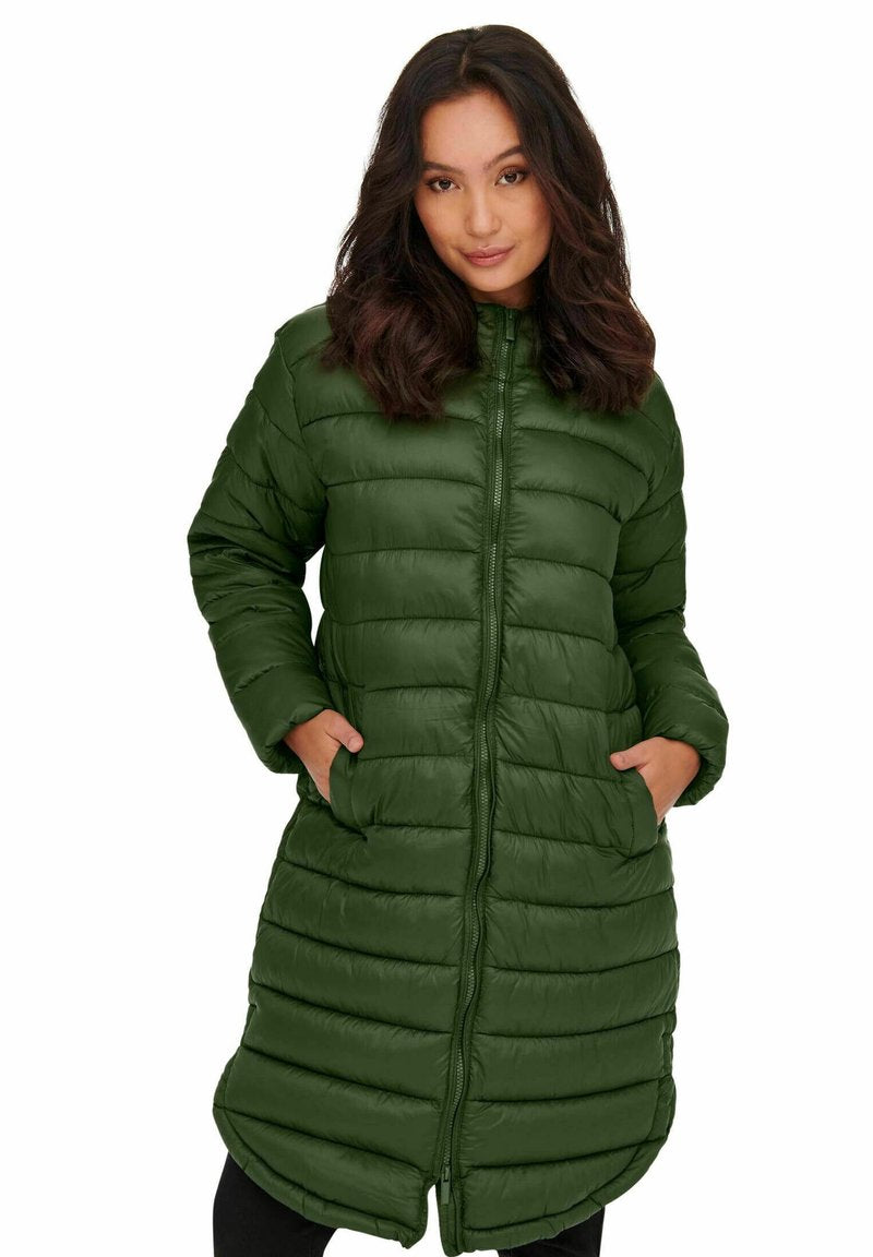 ONLY MELODY OVERSIZE - Wintermantel - Tanne