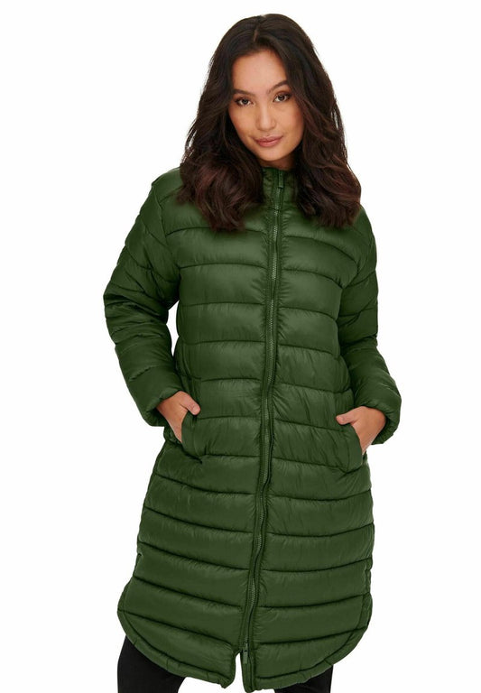 ONLY MELODY OVERSIZE - Wintermantel - Tanne