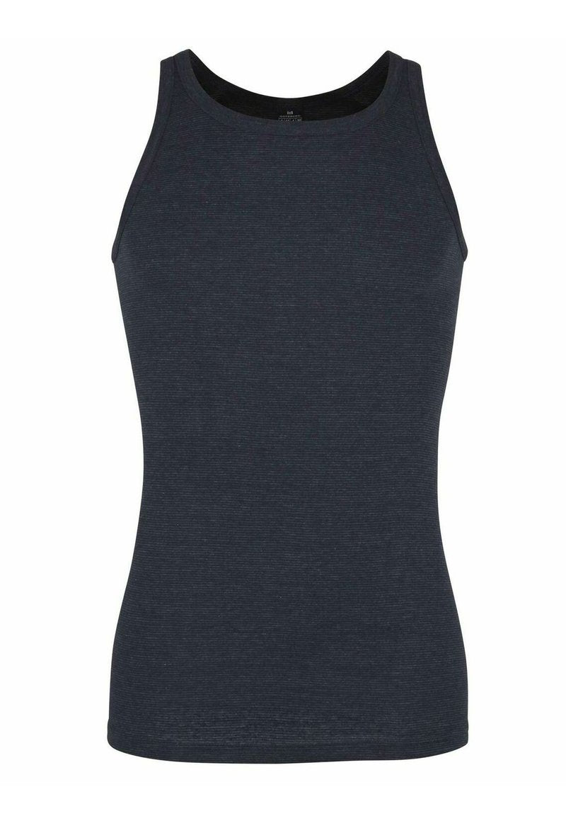  3er Pack RINGEL QUALITÄ - Unterhemd/-shirt - Navy Fein Geringelt