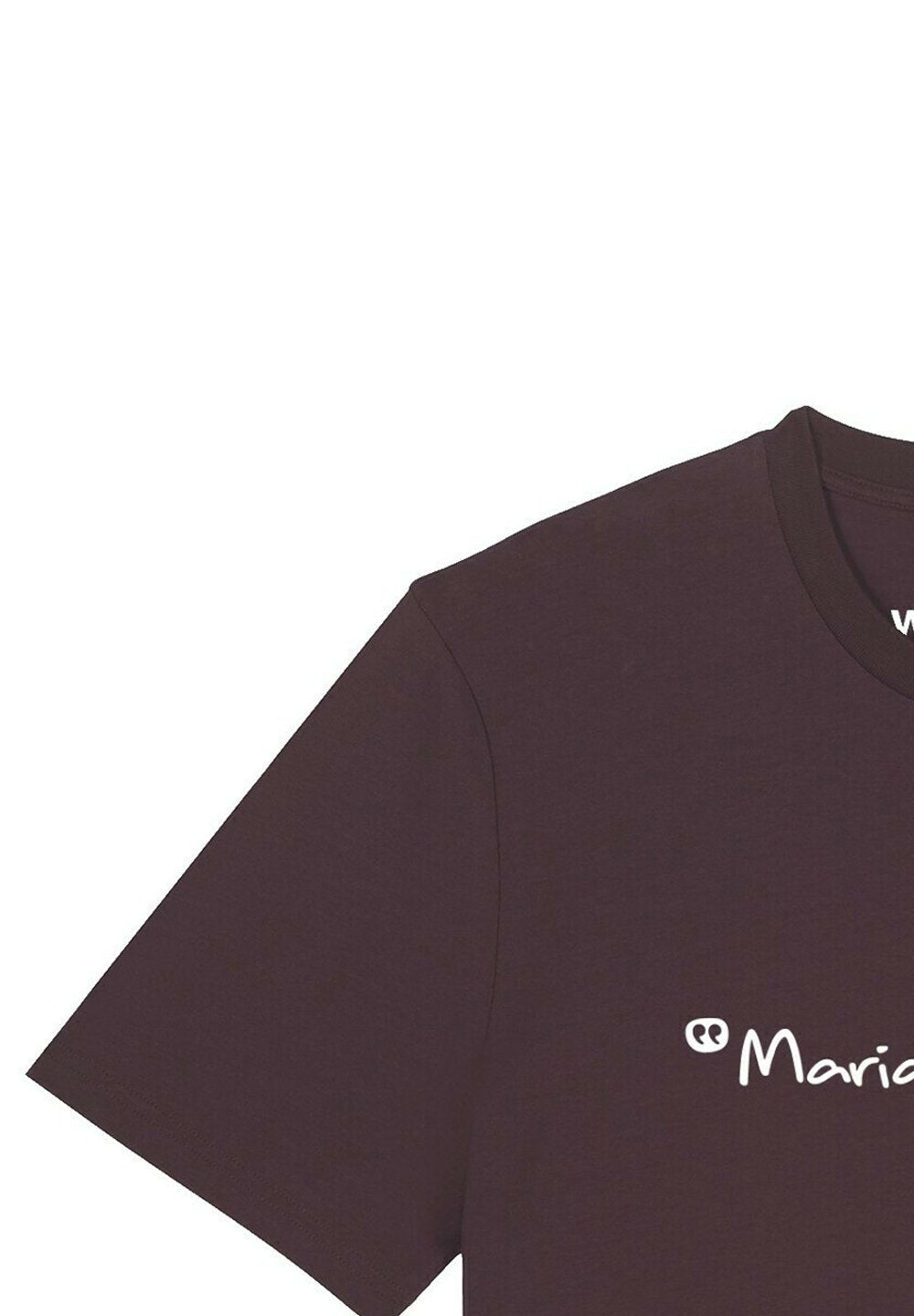  MARIAH IS COMING - Print T-shirt - Red Brown