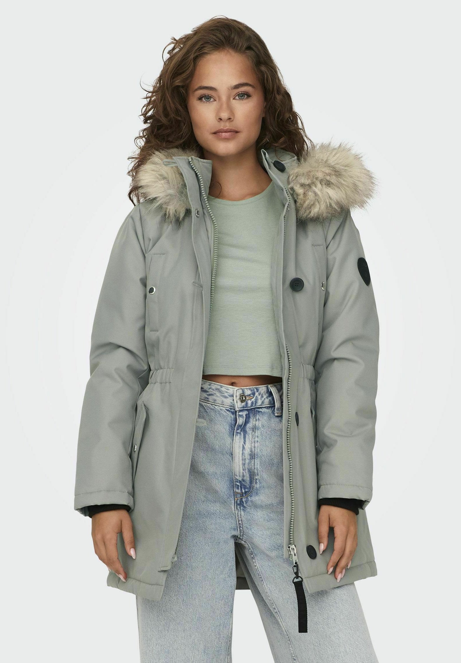 ONLY ONLIRIS - Winter Coat - Shadow