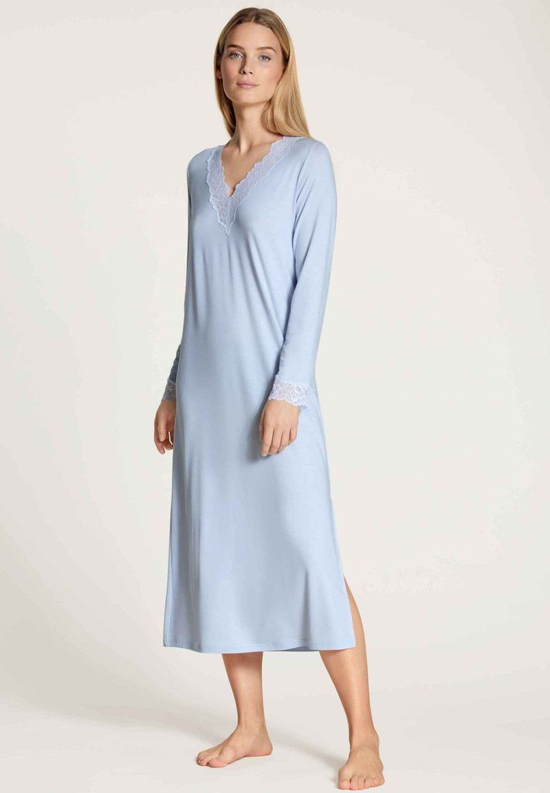 Calida LANGARM - Nachthemd - Harmony Blue