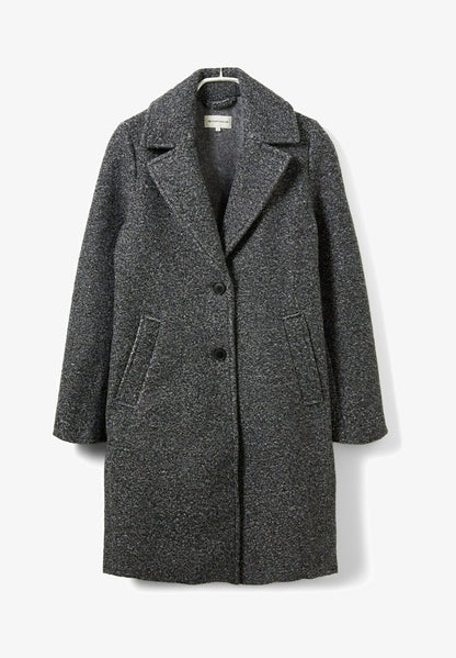 Tom Tailor Kurzmantel - Evident Anthracite Melange