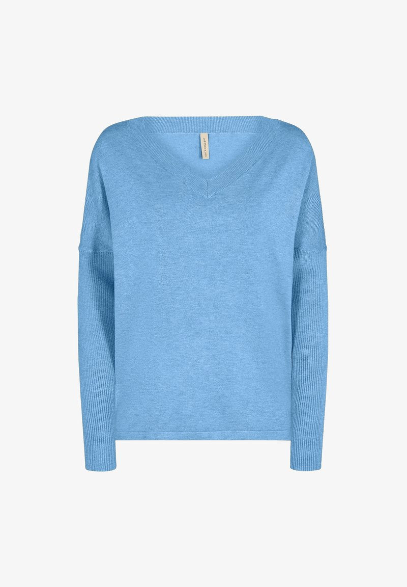 Soyaconcept SC-DOLLIE - Strickpullover - Moss Green Melange