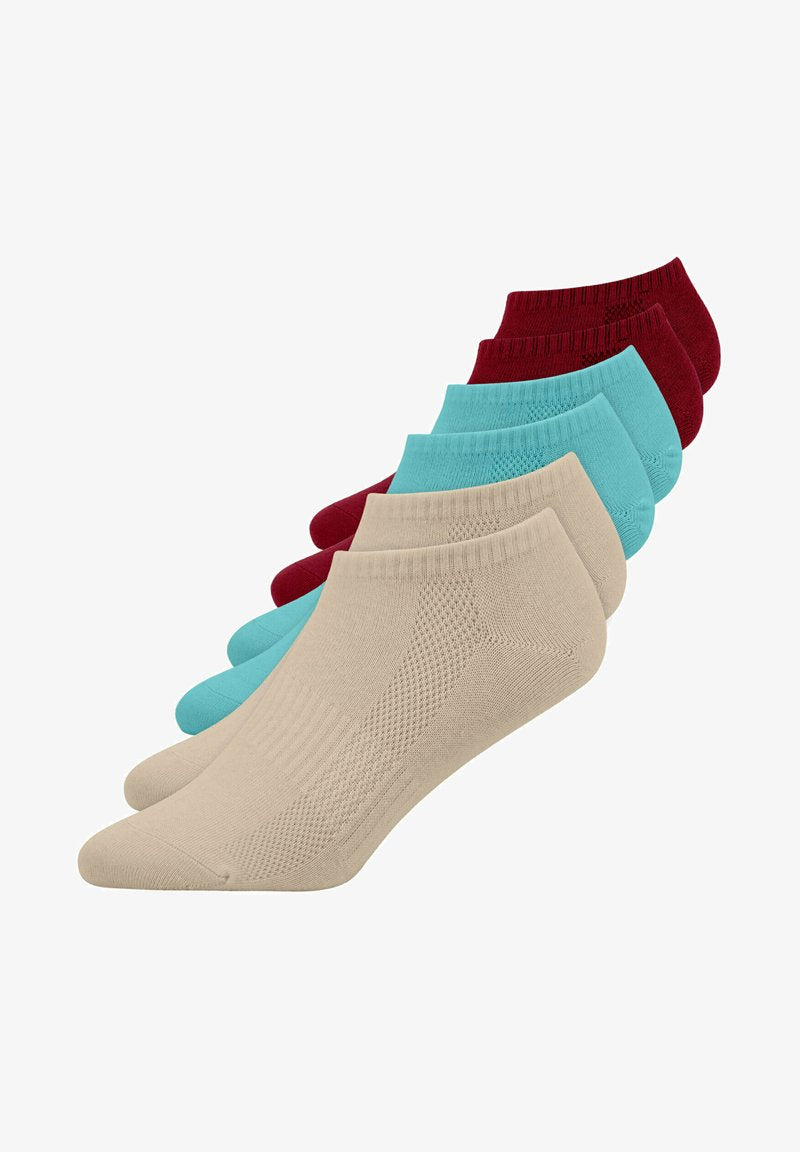  6 PACK - Socken - Mix Orange Gelb Creme