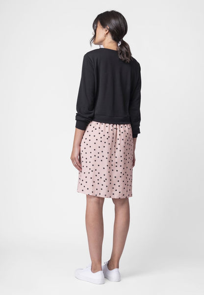 Seraphine LAYERED AND SPOT SET - Sweatshirt - Blushdot