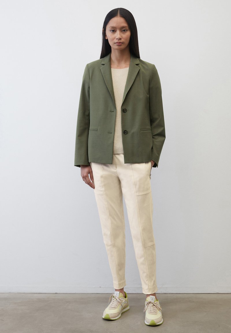 Marc O'Polo REGULAR CROPPED AUS STRET - Blazer - Wild Olive