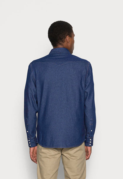 Wrangler Hemd - Dark Blue
