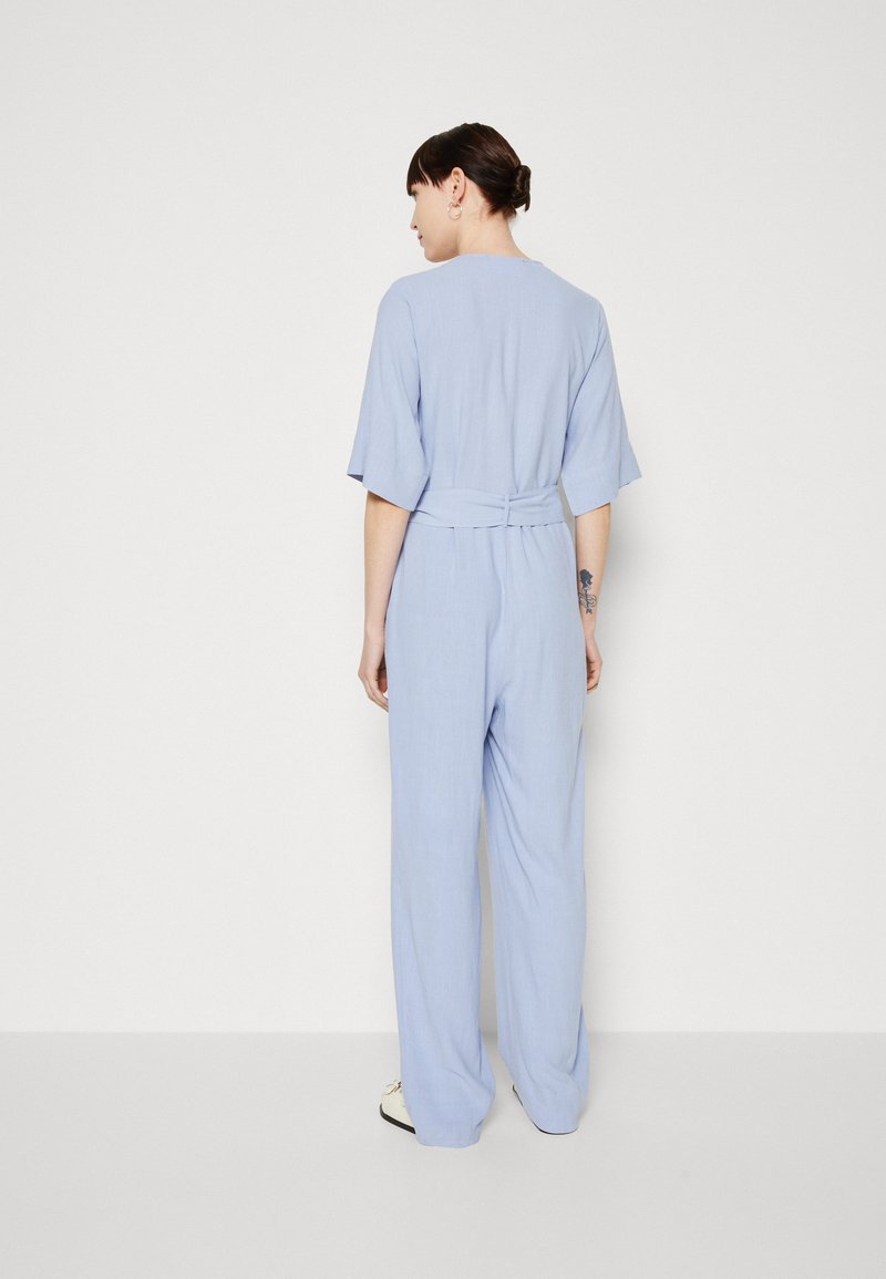 Selected Femme SLFVIVA LONG - Jumpsuit - Blue Heron