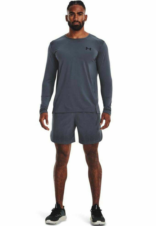 Under Armour ARMOURPRINT PEAK - Kurze Sporthose - Nachtblau