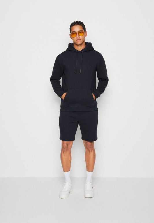 Only & Sons ONSCERES SHORT AND HOOD SET UNISEX - Sweatshirt - Dark Navy