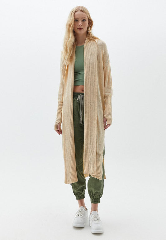  Strickjacke - Macadamia