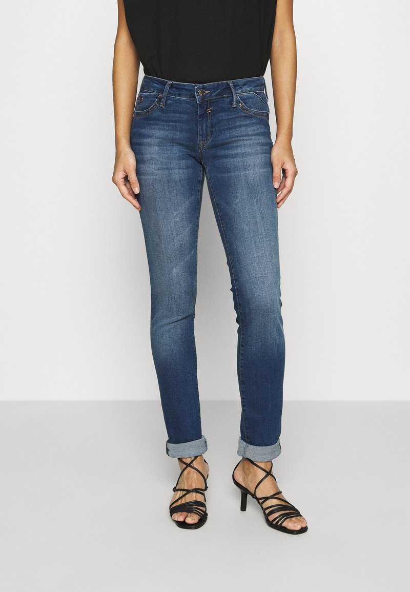 Mavi LINDY - Jeans Skinny Fit - Dark Brushed Glam