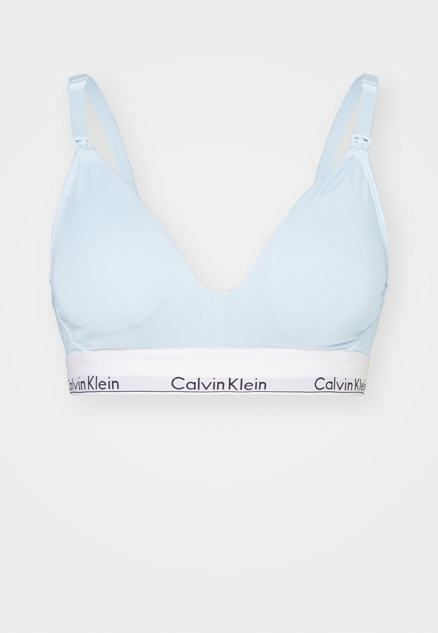CALVIN KLEIN UNDERWEAR MATERNITY LIGHTLY LINED TRIANGLE ICON - Triangle Bra - Black