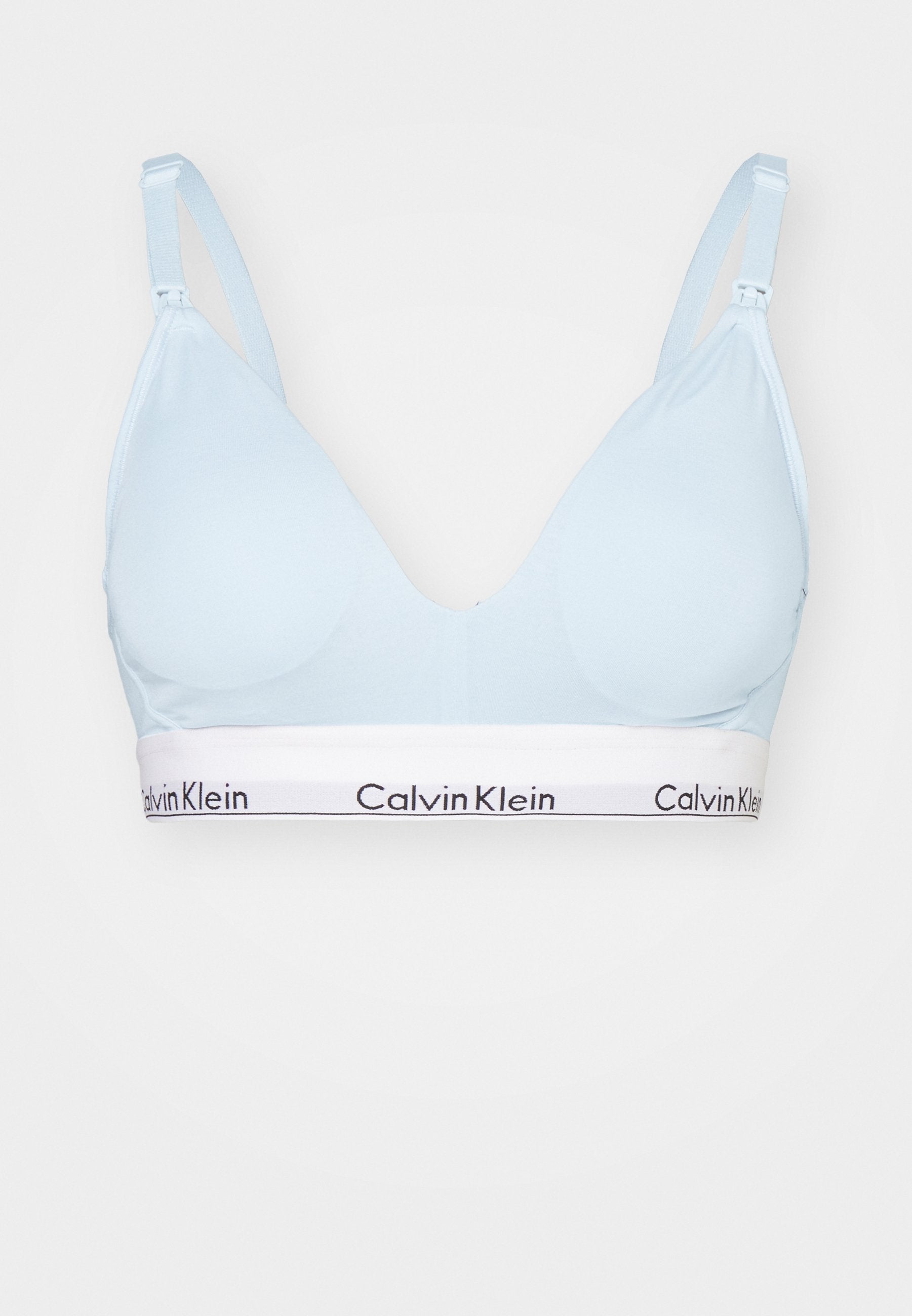 CALVIN KLEIN UNDERWEAR MATERNITY LIGHTLY LINED TRIANGLE ICON - Triangle Bra - Black