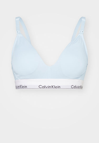 CALVIN KLEIN UNDERWEAR MATERNITY LIGHTLY LINED TRIANGLE ICON - Triangle Bra - Black