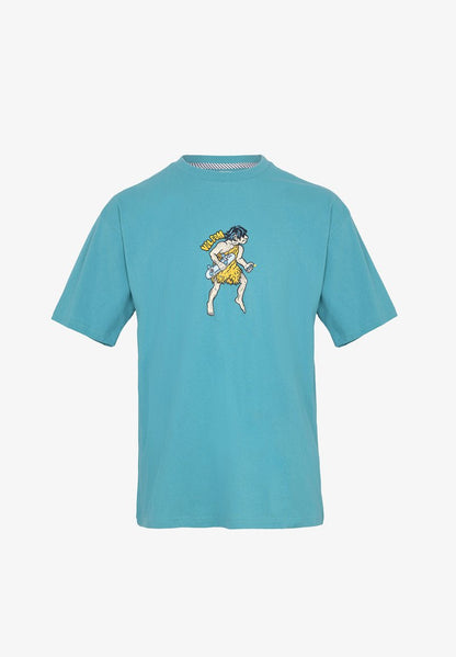 Volcom FA TODD BRATRUD - T-Shirt Print - Temple Teal