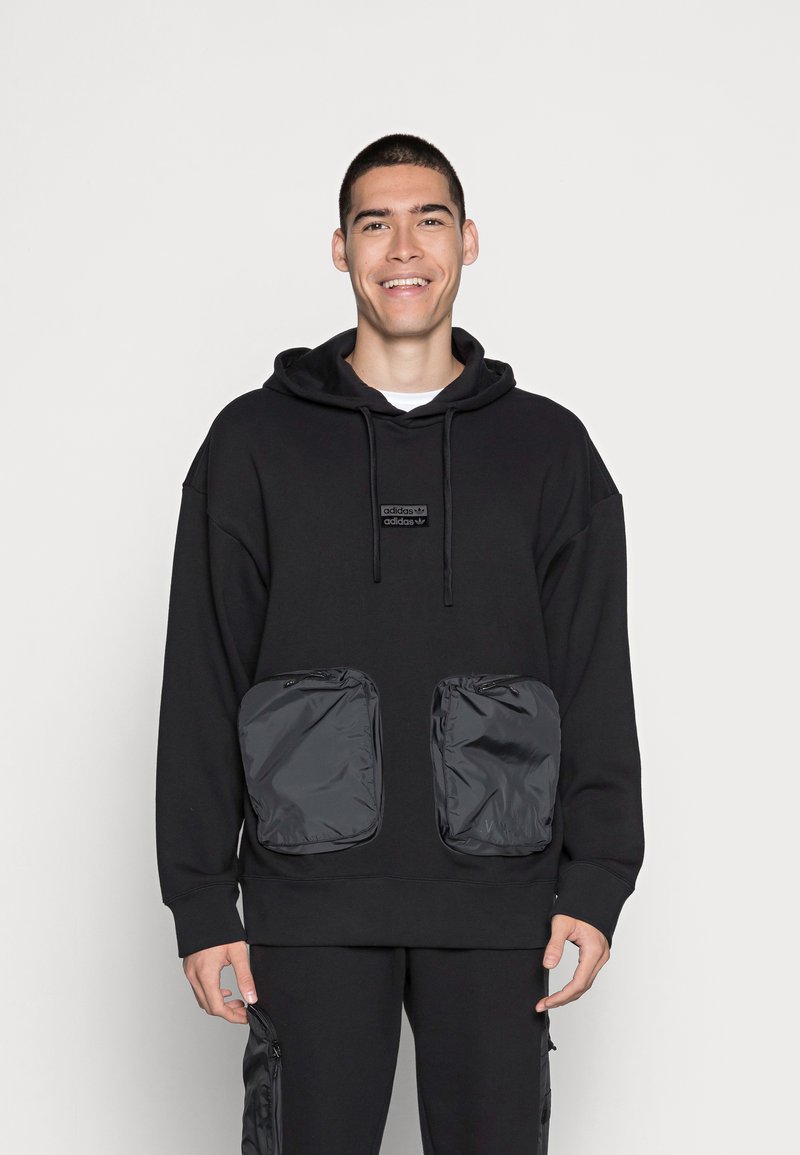 Adidas Originals HOODY - Sweatshirt - Black