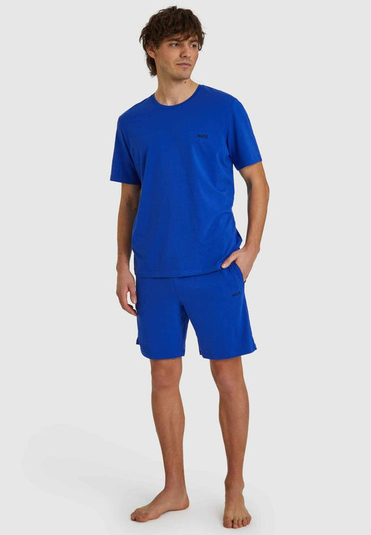 Boss SET - Nachtwäsche Set - Bright Blue