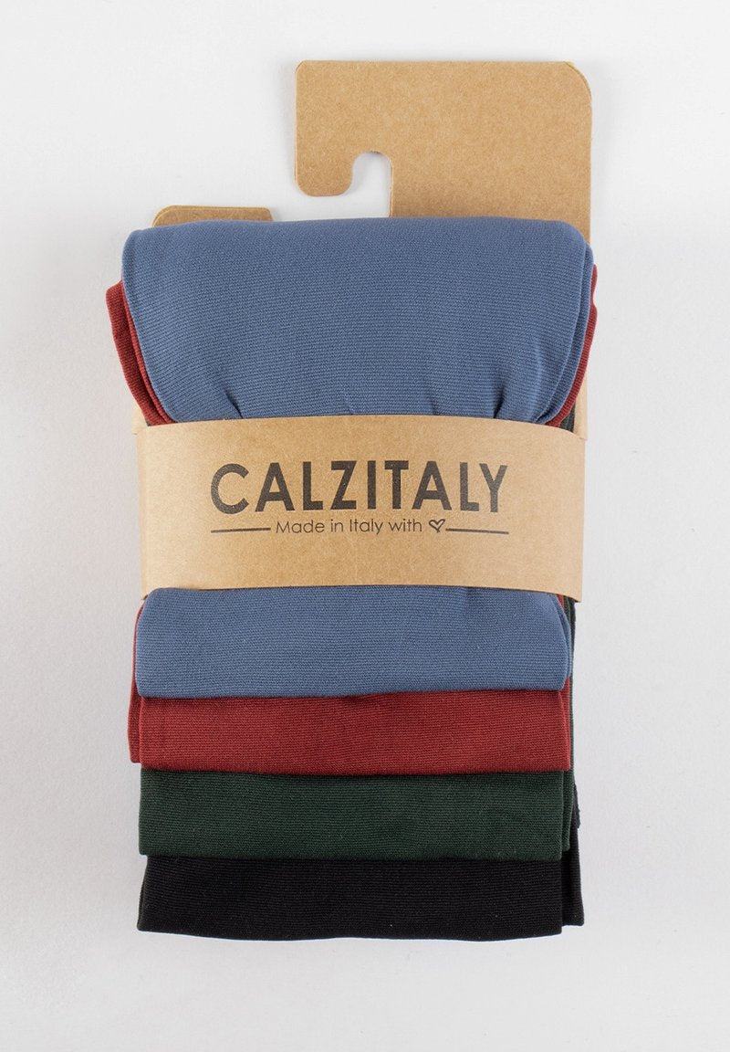  OPAQUE KNEE-HIGH SOCKS - 40 DEN - Kniestrümpfe - Garnet Red Blue Jeans Forest Green Black