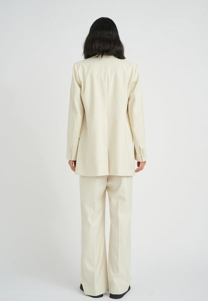 InWear KYRAHIW WADINA - Kurzmantel - Eggshell Melange