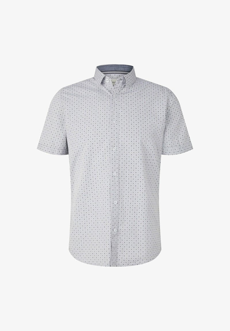 Tom Tailor Hemd - Navy Design On Light Structure