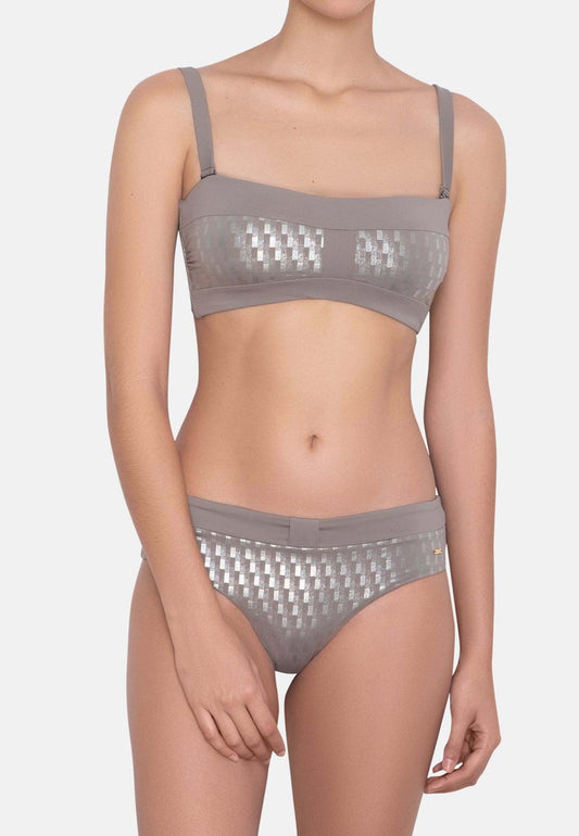  ESTELLE - Bikini-Top - Taupe