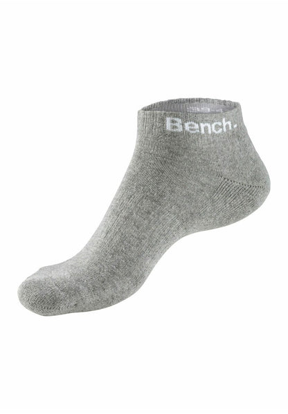 Bench 6 PACK UNISEX - Socken - Schwarz Gray Meliert Weiß