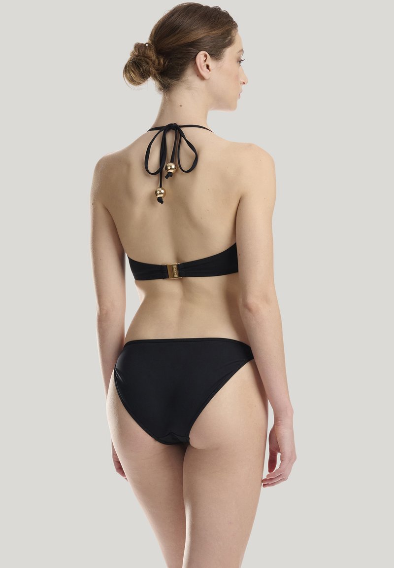 Wolford ESSENTIALS GOLDBUBBLES - Bikini-Top - Black