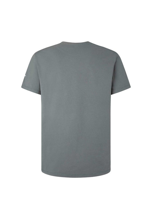 Pepe Jeans DAVID RUNDHALS KURZ - T-Shirt Print - Grau