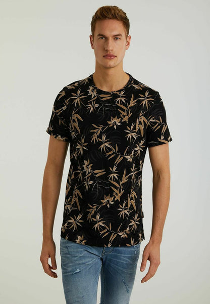  BOTANIC - T-Shirt Print - Black